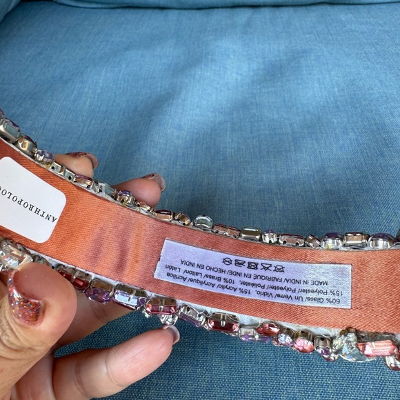 Anthropologie Multicolor Gemstone Headband - Picture 3 of 5